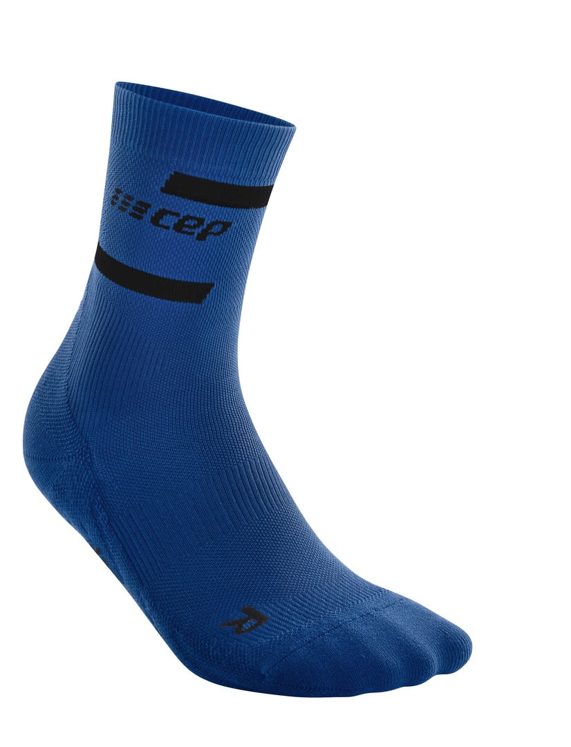 Cep M The Run Compression Socks Mid Cut Blau | Größe III | Herren Kompressions