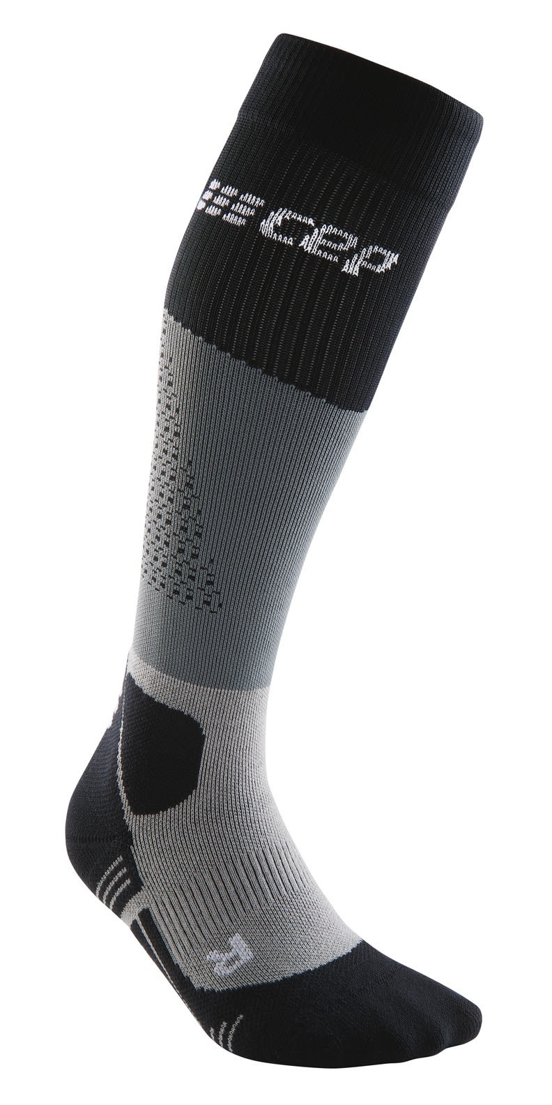Cep W Max Cushion Socks Hiking Tall Grau / Schwarz | Größe II | Damen Kompress