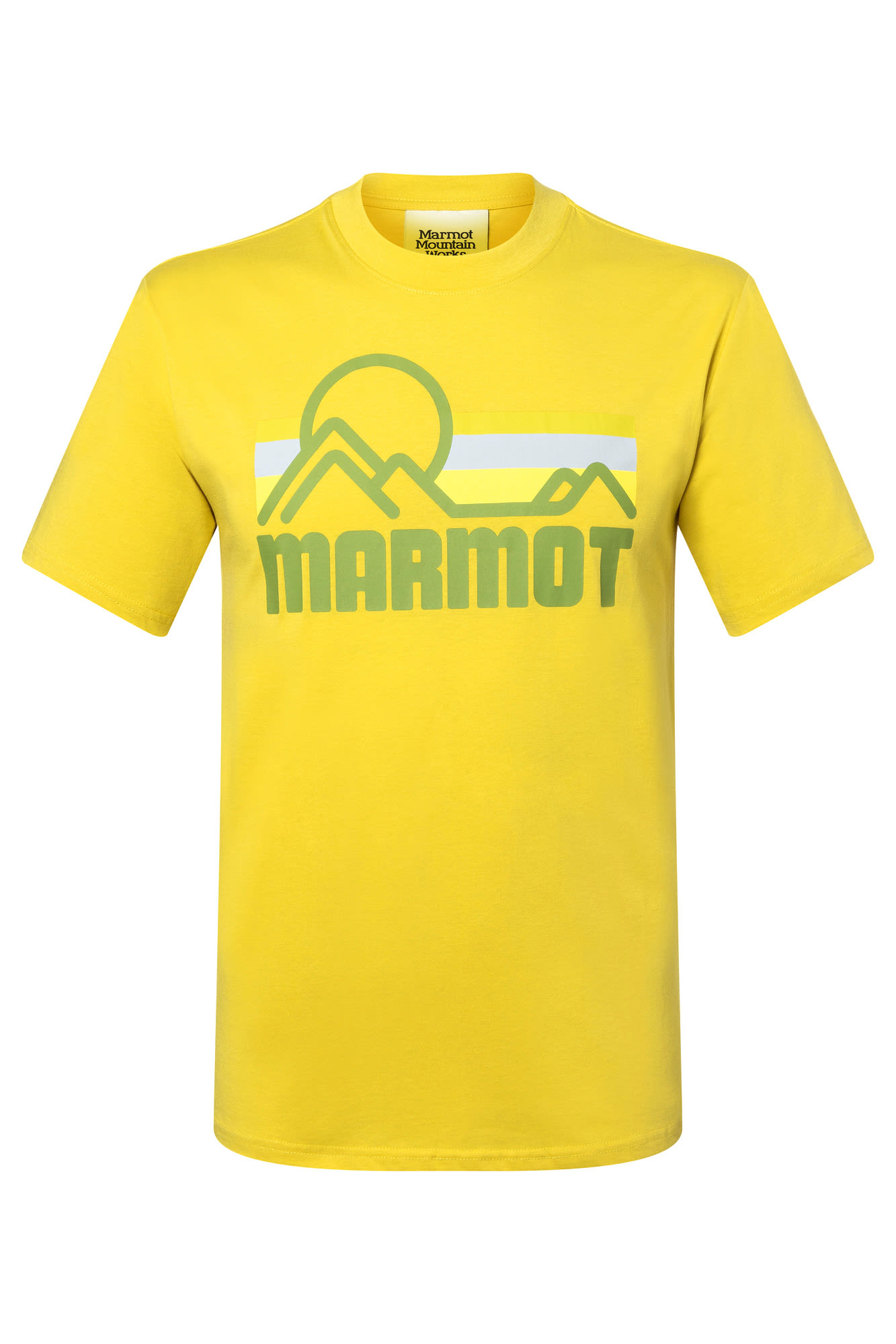 Marmot M Coastal Tee Short-sleeve Gelb | Herren Kurzarm-Shirt