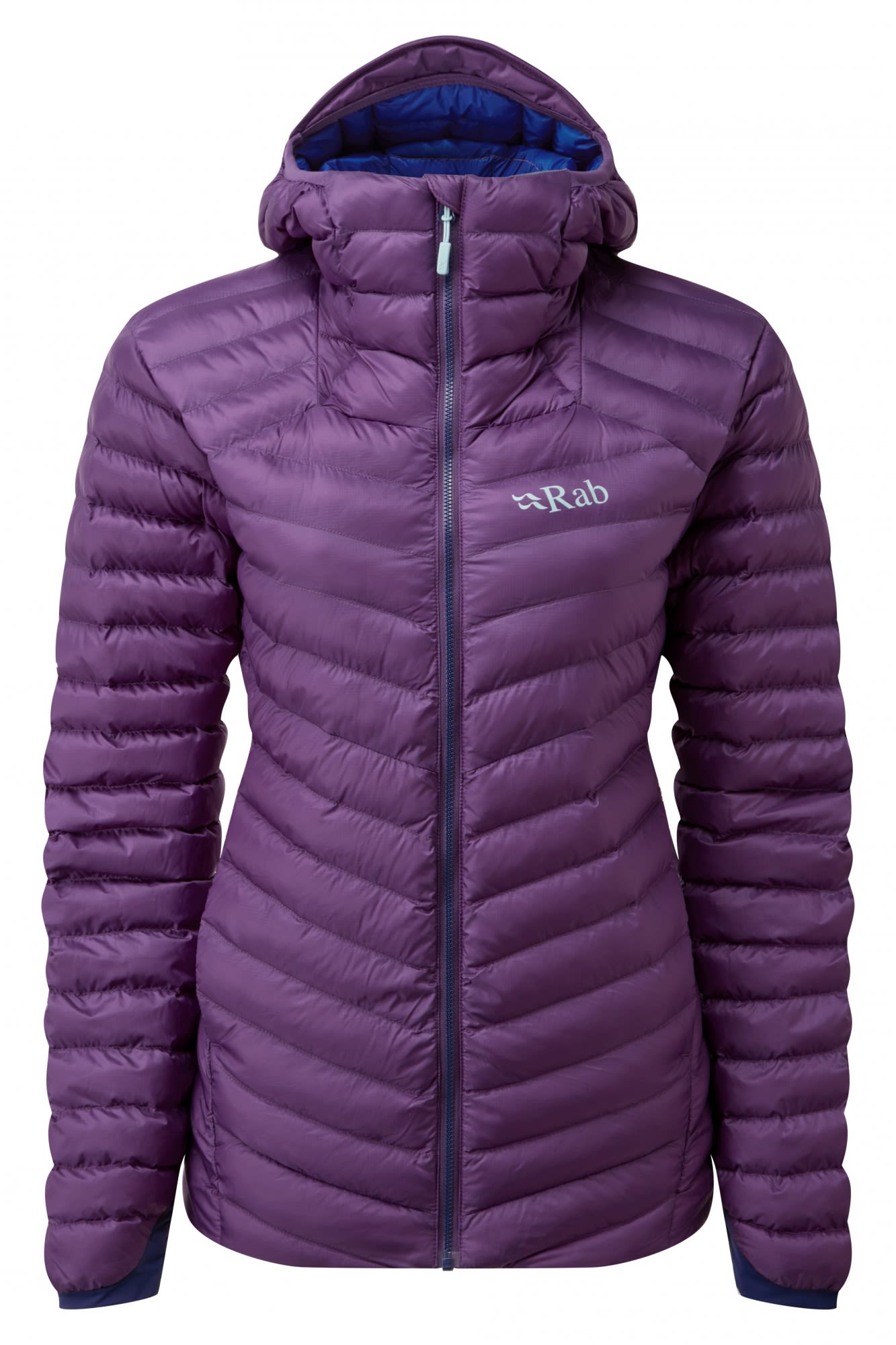 Rab W Cirrus Alpine Jacket Lila | Größe 08 | Damen Ski- & Snowboardjacke